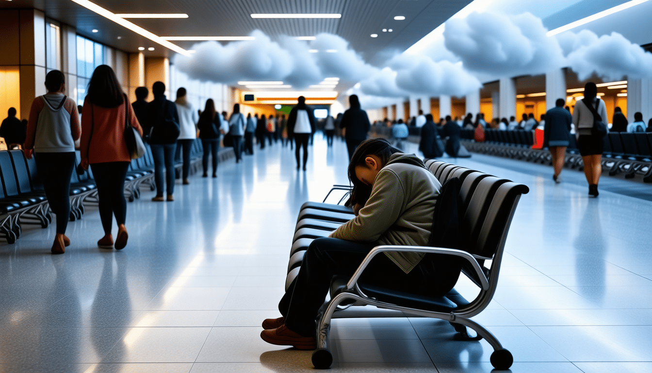 découvrez comment naviguer dans l’univers complexe des pensées refoulées à travers la métaphore poétique du sommeil dans un aéroport intérieur. une réflexion sensible sur l’inconscient et la quête de sérénité mentale.