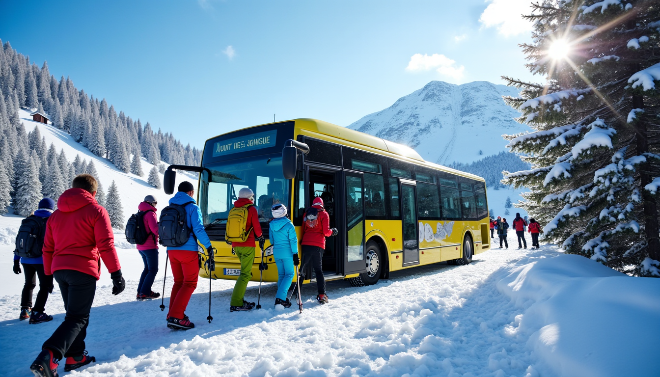 aller de moûtiers à val thorens : le guide complet de votre trajet — les navettes sont conçues pour accueillir les passagers