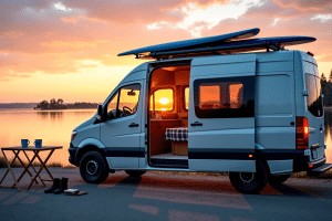 Van amenage compact